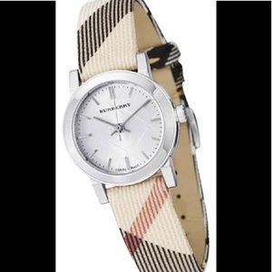 Burberry Women’s small face Nova Check watch